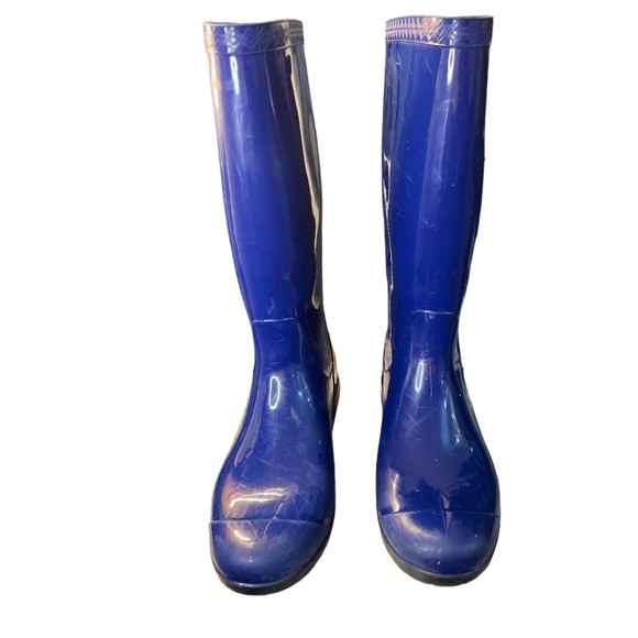 Ugg Australia Rain Boots 8 blue women's knee high Sienna Made‎ in USA shoes - Picture 2 of 9